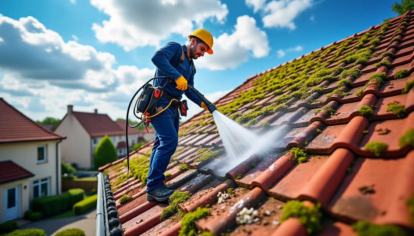 Découvrez le prix d’un démoussage de toiture, les facteurs qui influencent le coût et des conseils pour entretenir votre toit au meilleur tarif. Obtenez une estimation précise pour vos travaux !