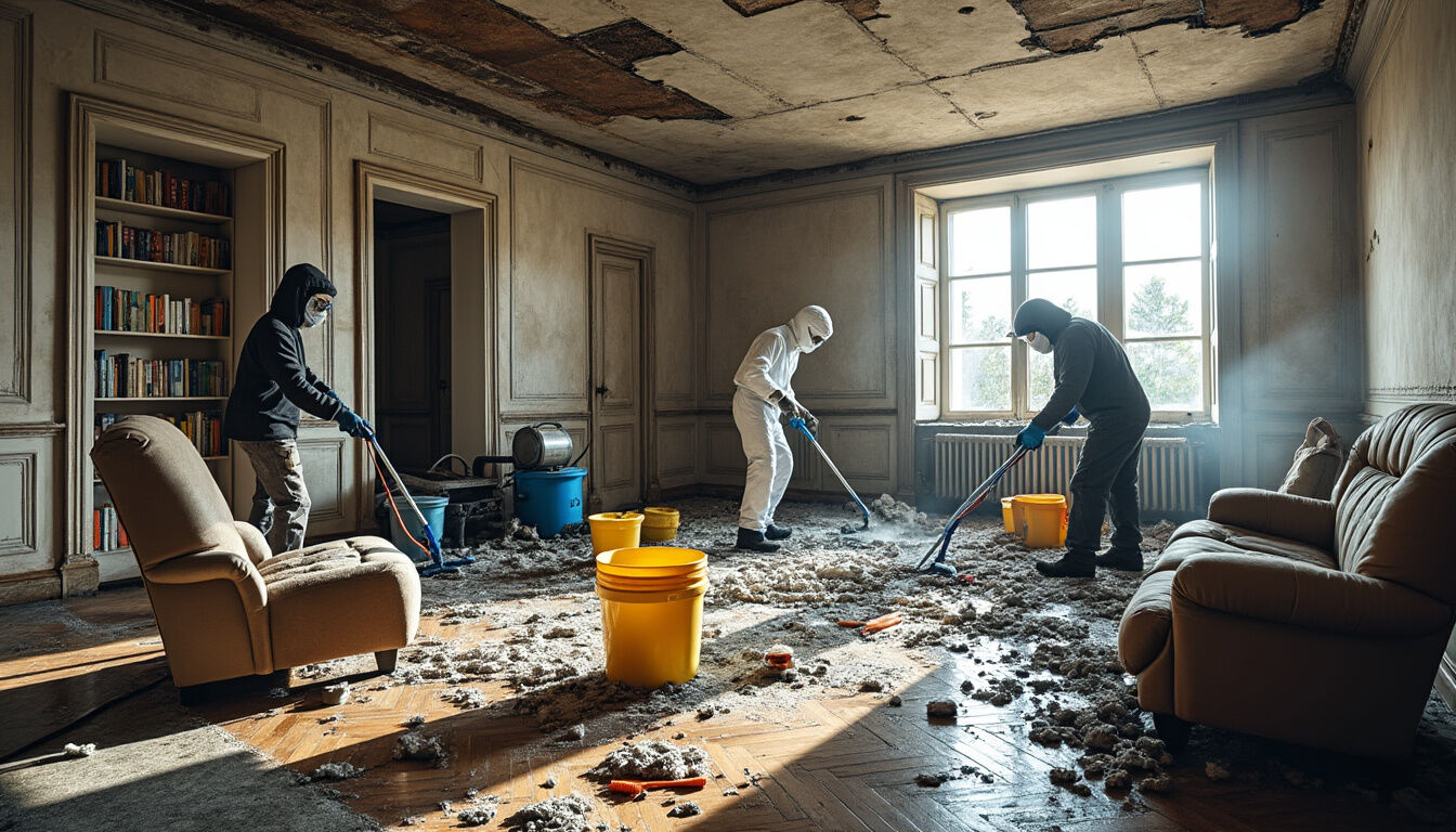 Découvrez le prix d’un nettoyage après sinistre en France : tarifs moyens, facteurs influençant le coût et conseils pour bien choisir votre prestataire suite à un incendie, dégât des eaux ou autre sinistre.