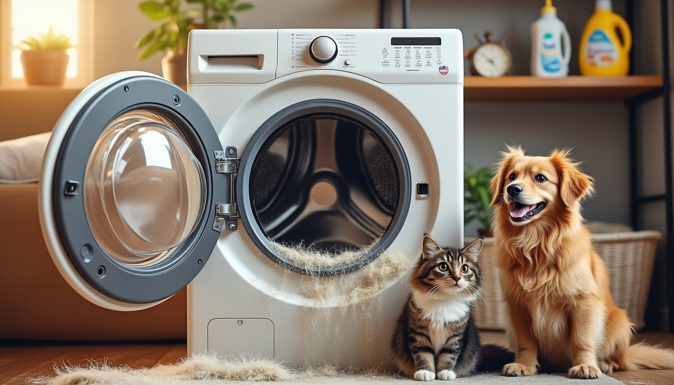 découvrez des astuces simples et efficaces pour enlever les poils d'animaux dans la machine à laver et retrouver un linge propre, sans résidus. conseils pratiques et solutions faciles à appliquer!