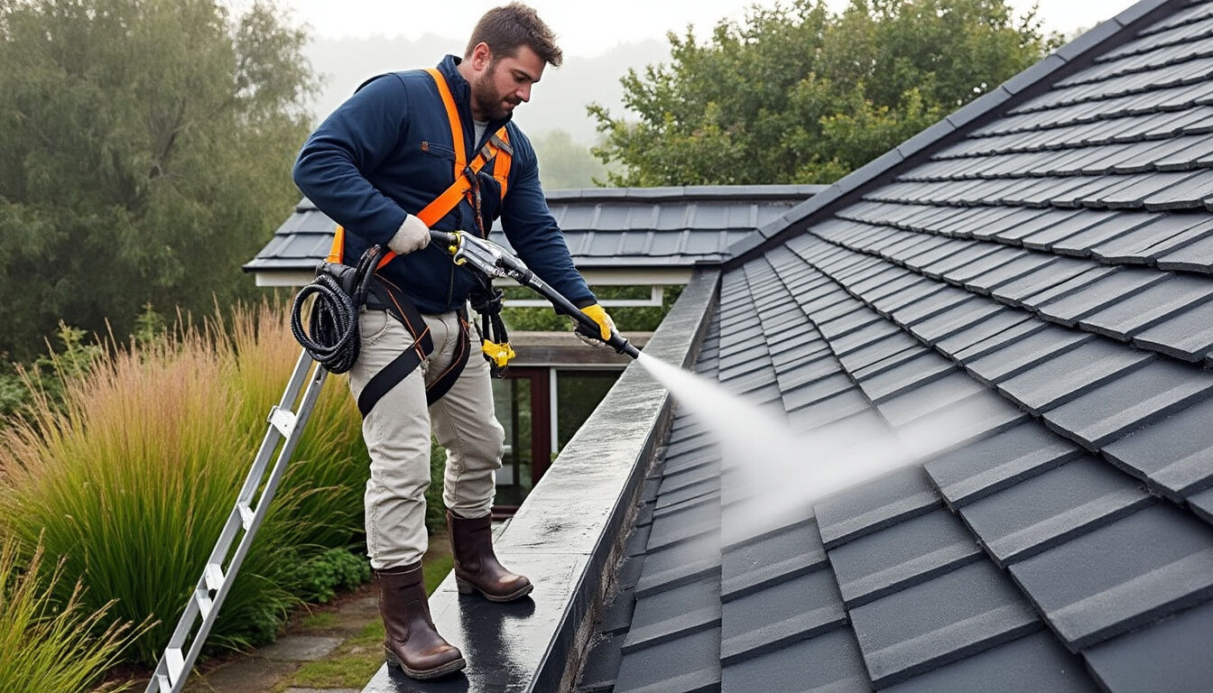 Découvrez le prix d’un démoussage de toiture en 2024 : facteurs qui influencent le coût, fourchette de prix au m² et conseils pour choisir le bon professionnel pour l’entretien de votre toit.
