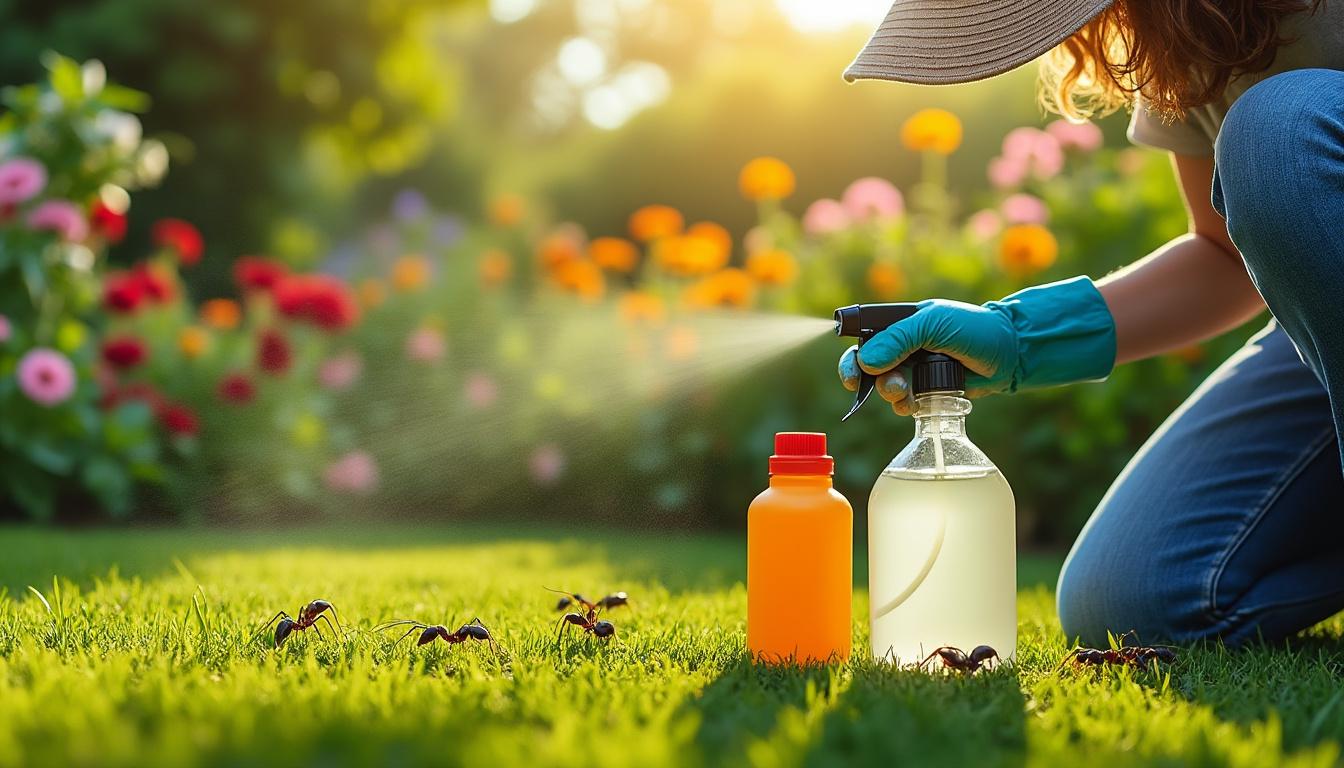 découvrez des méthodes efficaces et naturelles pour se débarrasser des fourmis dans le jardin, protéger vos plantes et profiter d'un espace extérieur sain et sans nuisibles.