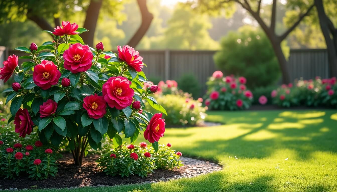 Découvrez où planter un camélia dans votre jardin pour profiter d'une floraison abondante et éclatante. Astuces emplacement, exposition et sol pour réussir la culture de votre camélia.