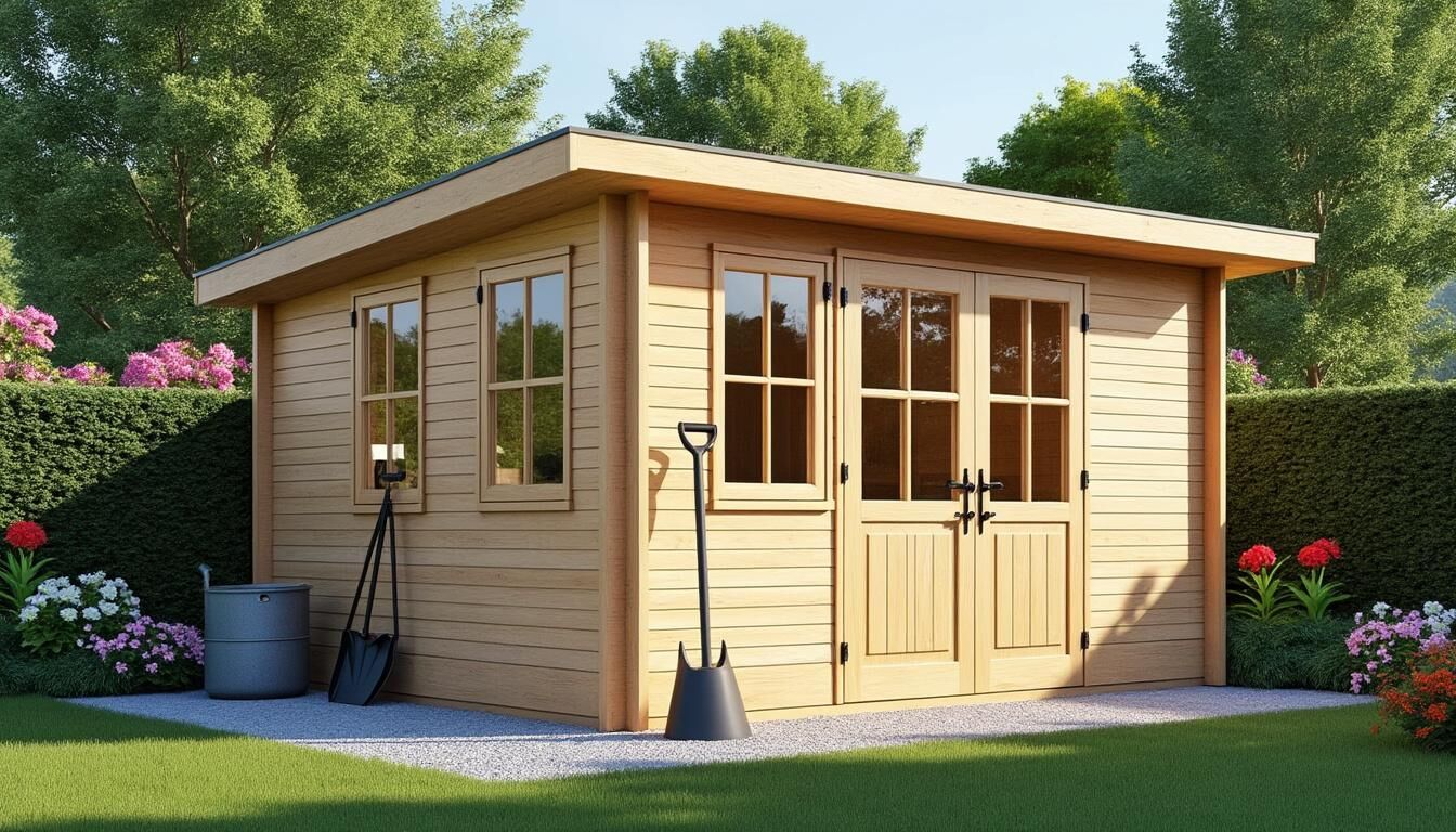 Découvrez quelles dimensions un abri de jardin peut avoir sans nécessiter d'autorisation administrative, pour réaliser votre projet en toute simplicité.