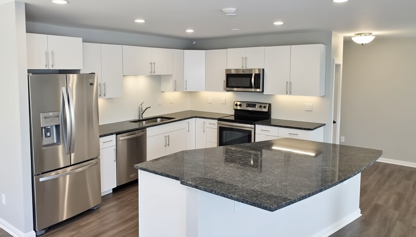 renover cuisine comptoirs pierre