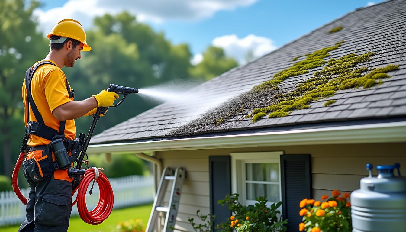 Combien coûte un nettoyage de toiture ? 9 découvrez combien coûte un nettoyage de toiture, les facteurs influençant le prix et des conseils pour choisir le bon professionnel.