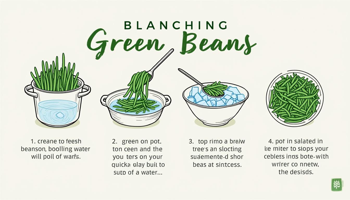 découvrez comment congeler facilement des haricots verts frais du jardin pour préserver leur saveur et leurs nutriments. suivez nos étapes simples pour profiter de vos légumes toute l'année !