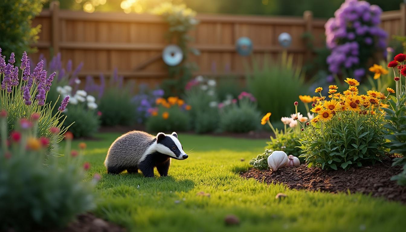 découvrez des méthodes efficaces et respectueuses pour éloigner les blaireaux de votre jardin et protéger vos plantations sans leur nuire.