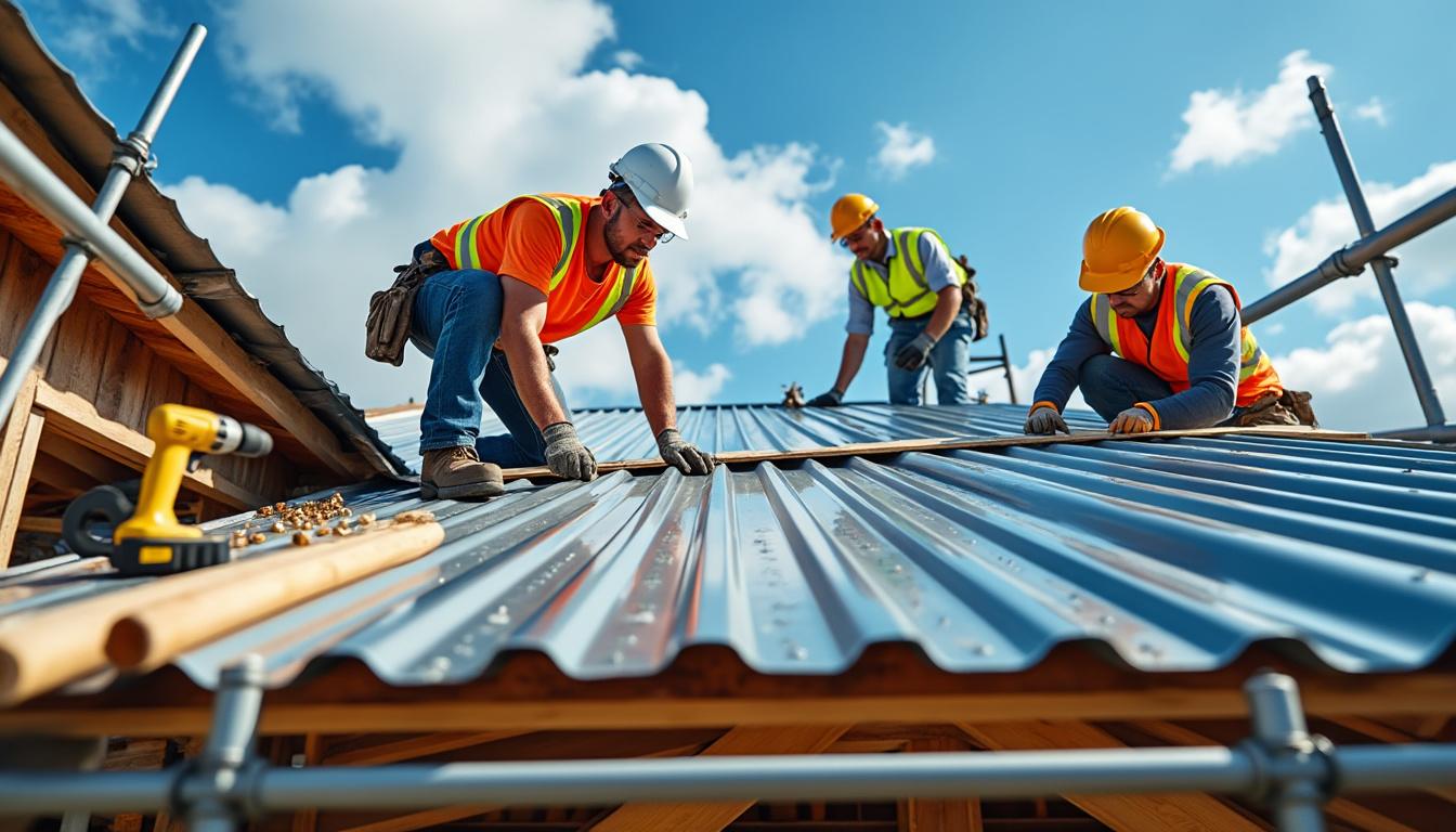 Comment poser une toiture en bac acier ? 10 découvrez comment poser une toiture en bac acier étape par étape, avec des conseils pratiques pour assurer une installation solide et durable.