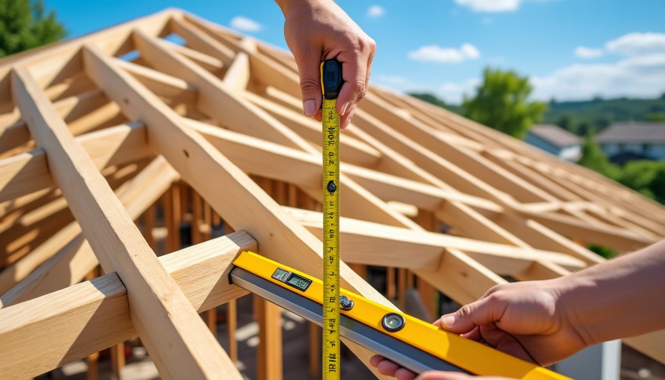 Comment calculer une pente de toiture ? 8 découvrez comment calculer facilement la pente d'une toiture grâce à nos explications claires et étapes détaillées pour un résultat précis.