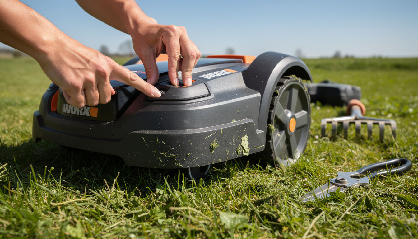 Comment réinitialiser un robot tondeuse Worx ? 4 Apprenez comment réinitialiser facilement votre robot tondeuse Worx grâce à notre guide étape par étape, pour un fonctionnement optimal et sans souci.
